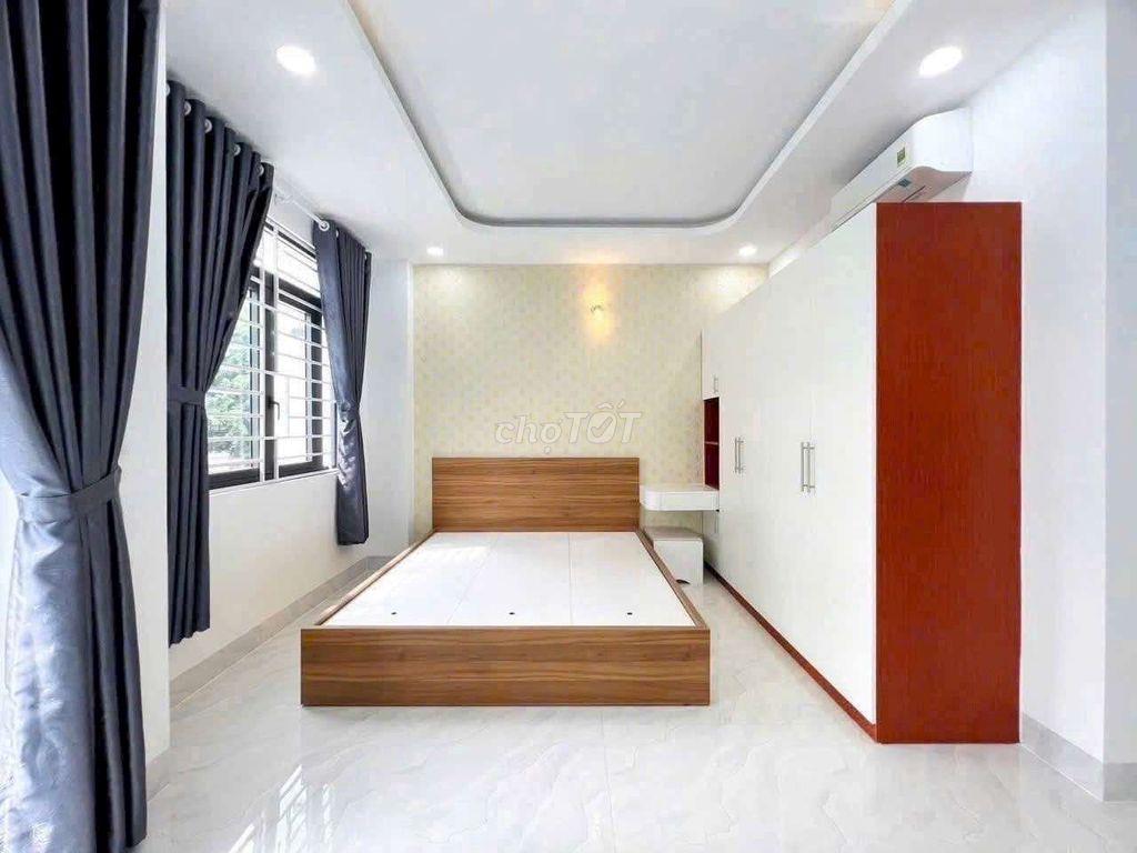 Nhà Phố 5m x 15m. Xây 3 Tầng Hẻm xe hơi Đường Lê Văn Khương