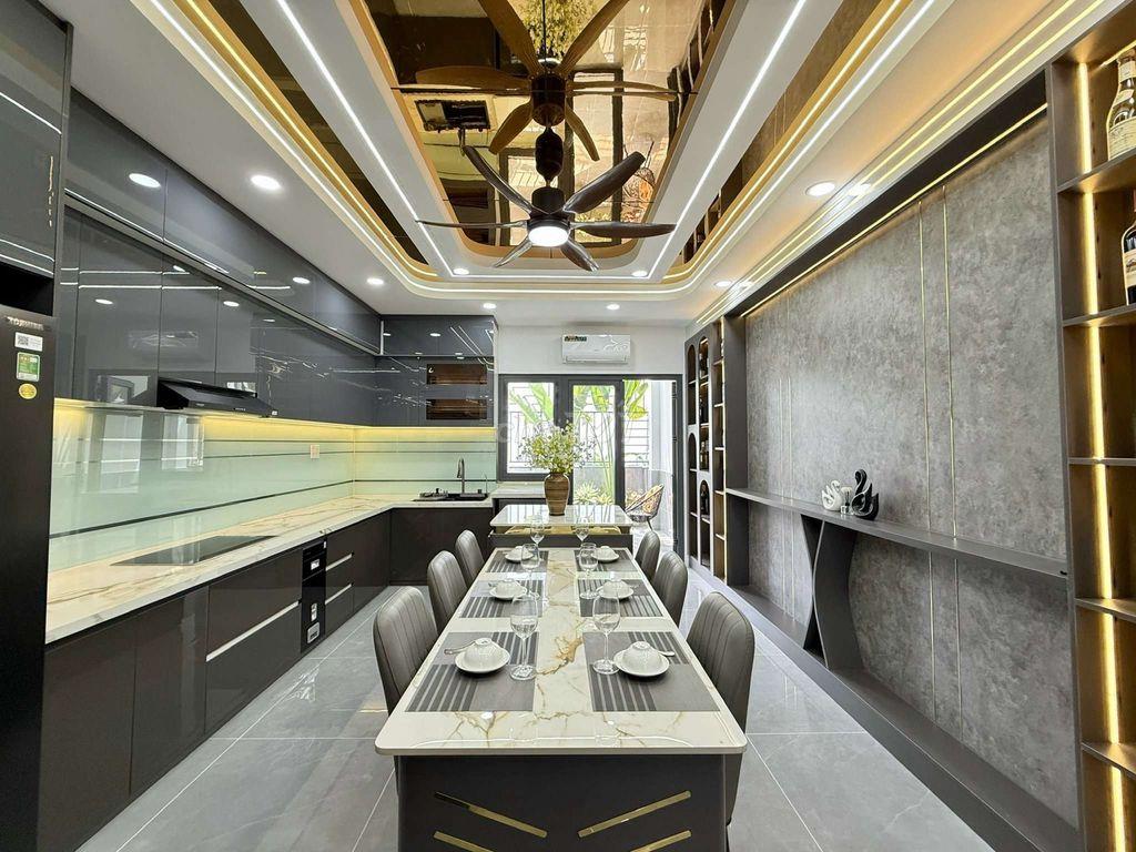 Nhà Phố 4,2m x 22m. 4 Tầng (1PN Dưới ).Mặt tiềm đường Cầu Ba Phụ(TX25)