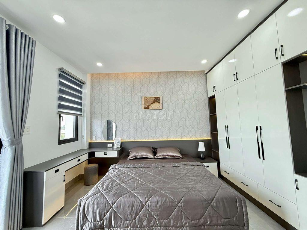 Nhà Phố 4,2m x 22m. 4 Tầng (1PN Dưới ).Mặt tiềm đường Cầu Ba Phụ(TX25)