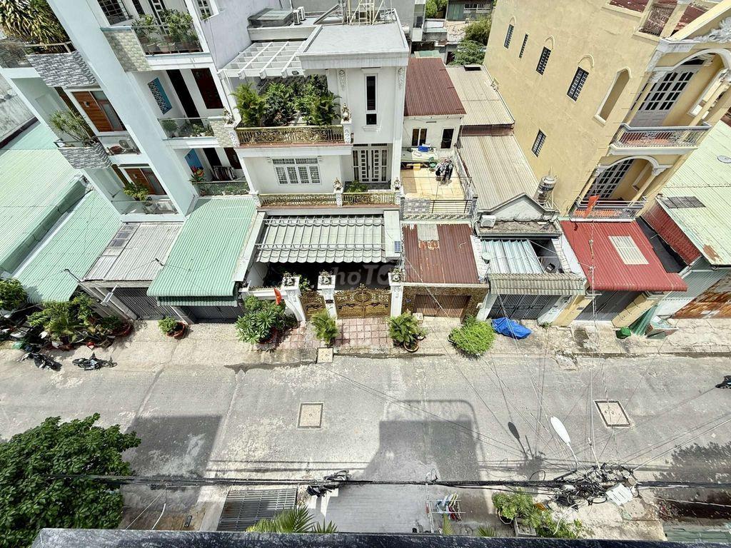 Nhỉnh 8 tỷ Siêu Phẩm 4 Tầng có Thang Máy Hẻm 10m thông Trung Mỹ Tây 2A