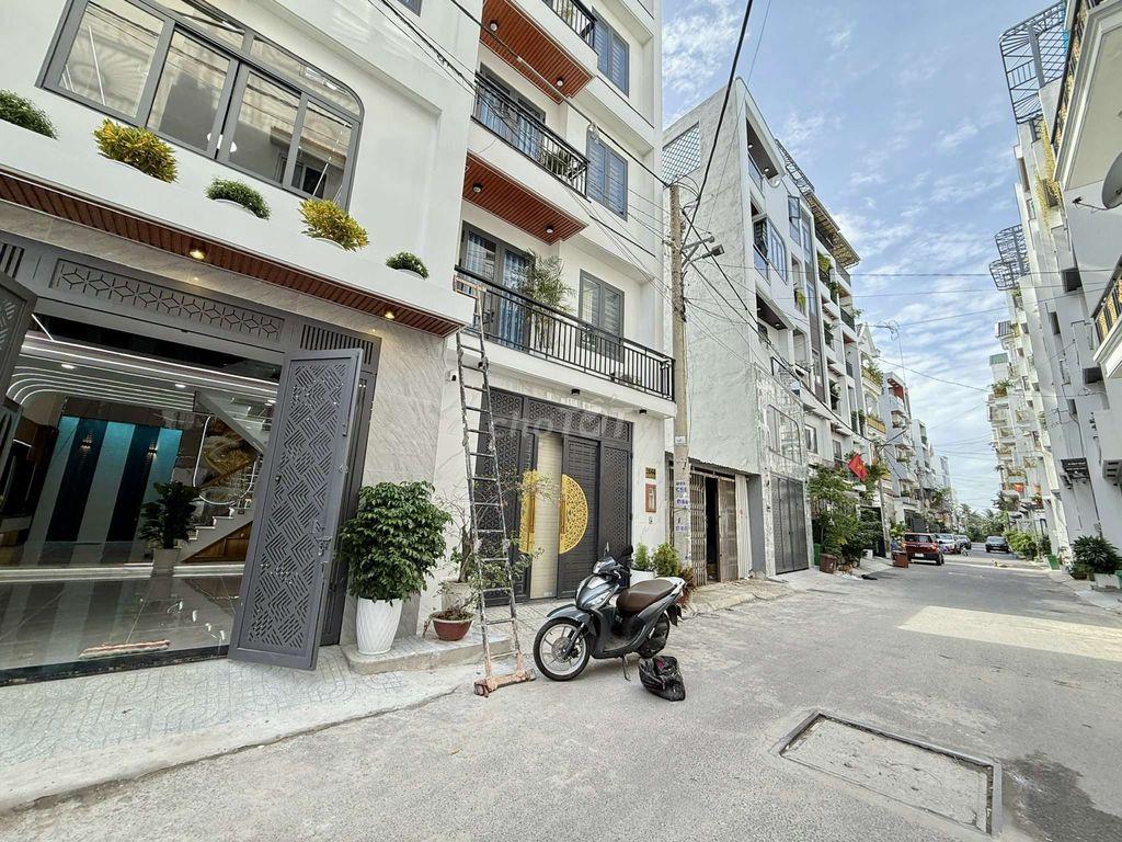 Cặp Siêu Phẩm 4 Tầng Hẻm thông 8M Khu VIP Nguyễn Ảnh Thủ