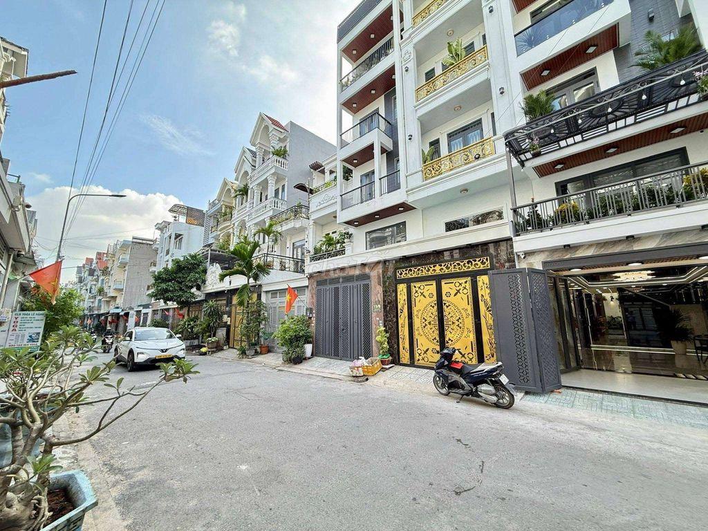 Siêu Phẩm 4m x 22m. 4 Tầng Thang Máy. MT Hẻm 9m Thông Lê Văn Khương