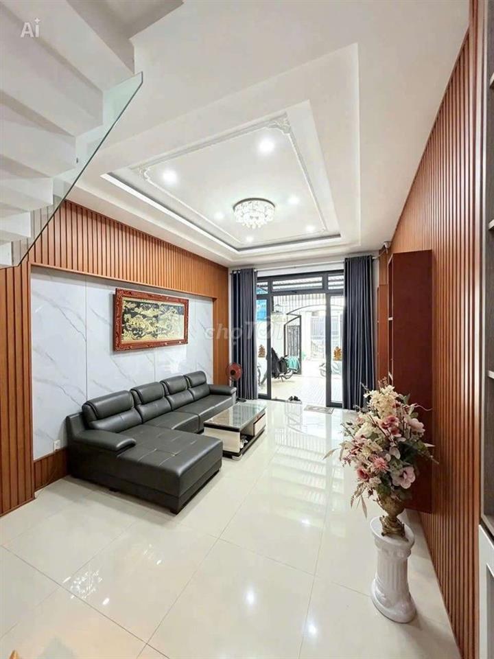 Nhỉnh 5 tỷ Xíu Nhà Phố 4m x 17m. 3 Tầng 1/ Hẻm nhựa 8M Thạnh Lộc 29