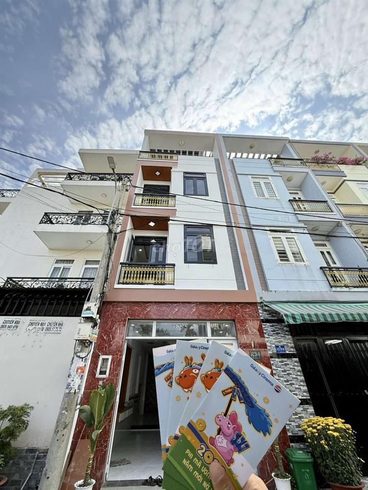 Nhà Phố 3 tầng Hẻm nhựa 8m Thông khu VIP Nguyễn Ảnh Thủ