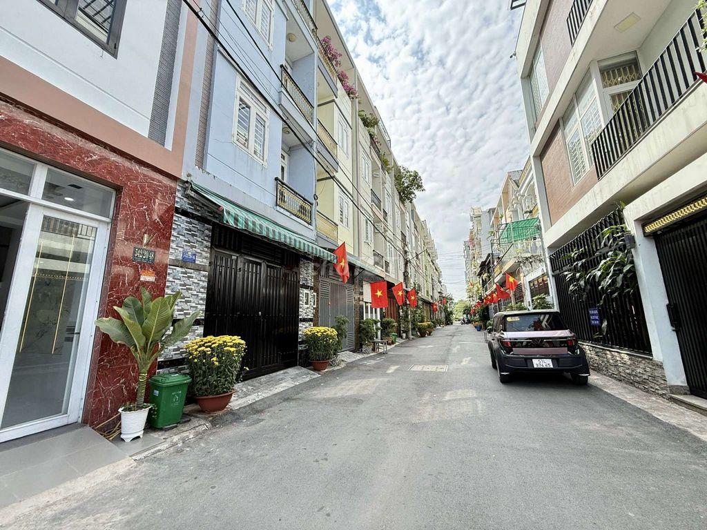 Nhà Phố 3 tầng Hẻm nhựa 8m Thông khu VIP Nguyễn Ảnh Thủ