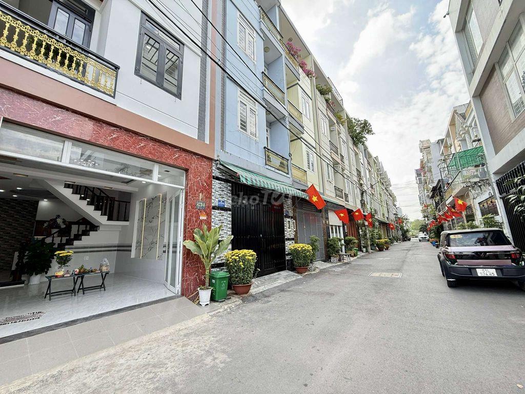 Nhà Phố 3 tầng Hẻm nhựa 8m Thông khu VIP Nguyễn Ảnh Thủ