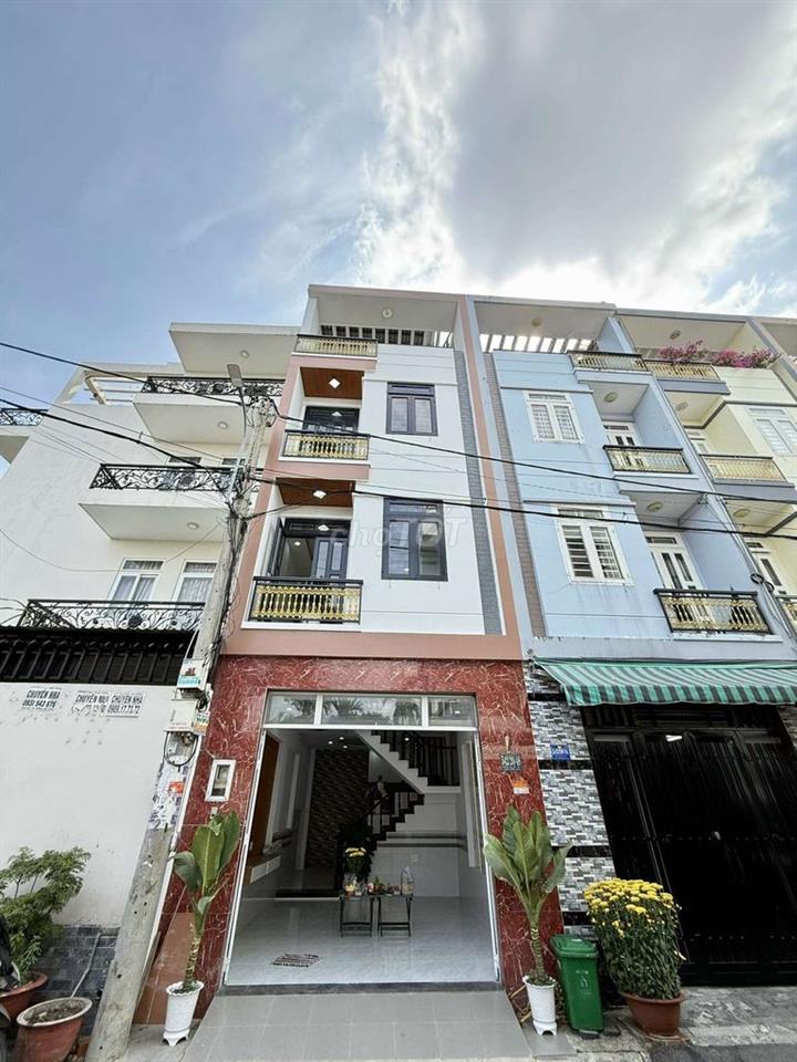 Nhà Phố 3 tầng Hẻm nhựa 8m Thông khu VIP Nguyễn Ảnh Thủ