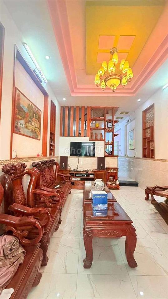 Nhỉnh 5 tỷ Nhà Phố 4m x 21m. 1/ Ngắn Hẻm 7M Đường Tân Thới Hiệp 21