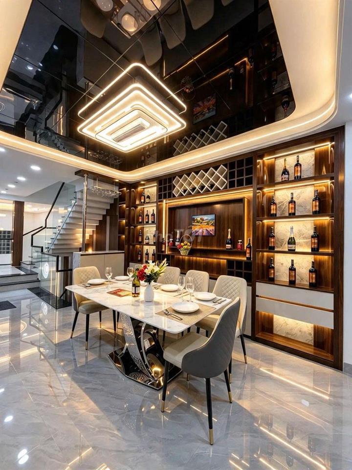 Nhỉnh 6 tỷ xíu Siêu Phẩm đep mê 4m x 17m. 4 Tầng Đường Thạnh Xuân 24
