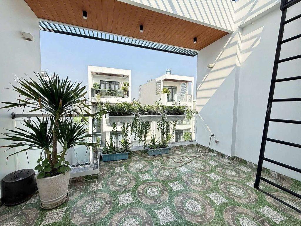 Nhà Phố 4 Tầng Ngang 4,5m Khu VIP Hẻm nhựa 13m Đường Lê Thị Riêng