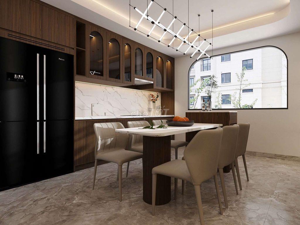 Siêu Phẩm Ngang 5M. 5 Tầng Thang Máy Hẻm 12m Khu Biệt thự Lê Thị Riêng