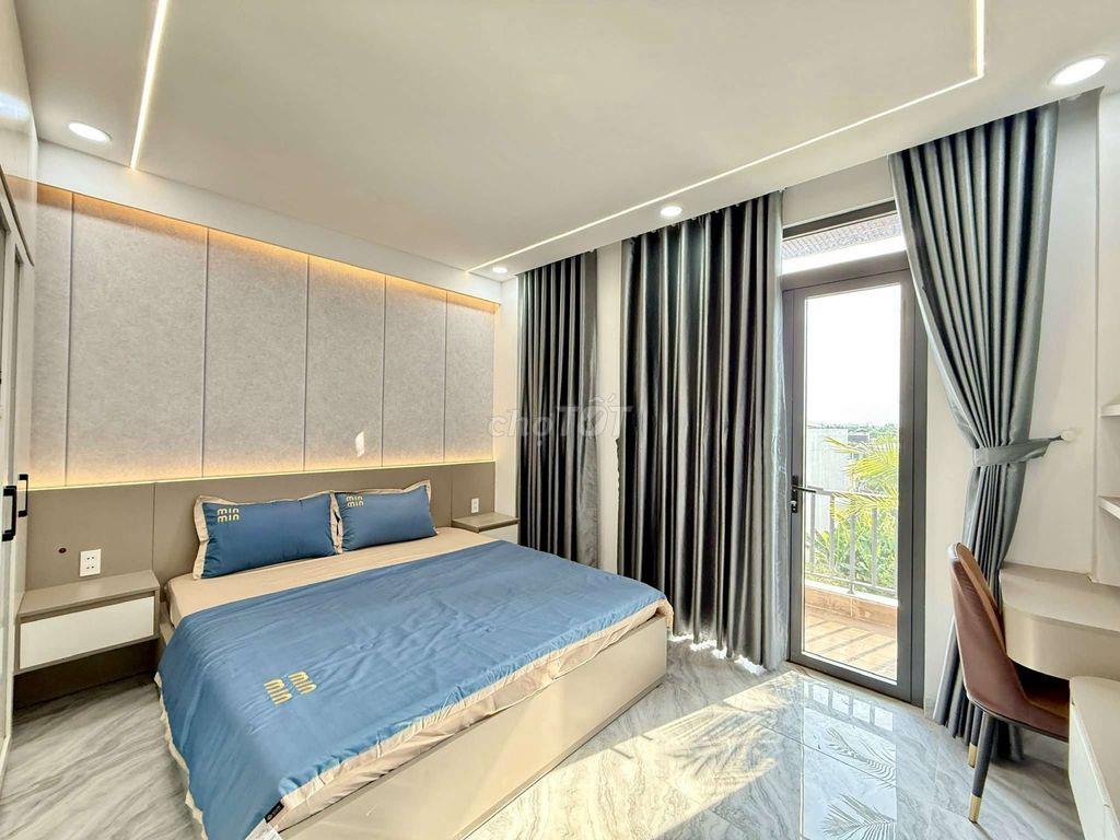 Nhỉnh 6 tỷ Siêu Phẩm 4m x 18m. 4 Tầng 1/ Hẻm nhựa 8m Thạnh Xuân 25