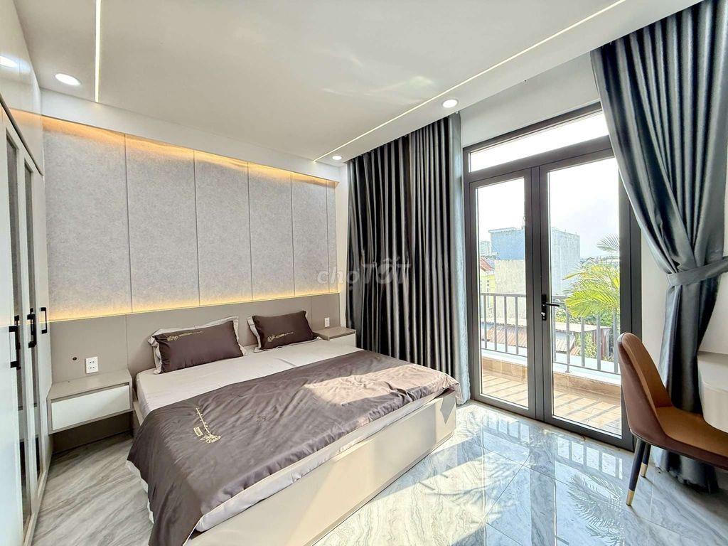 Nhỉnh 6 tỷ Siêu Phẩm 4m x 18m. 4 Tầng 1/ Hẻm nhựa 8m Thạnh Xuân 25