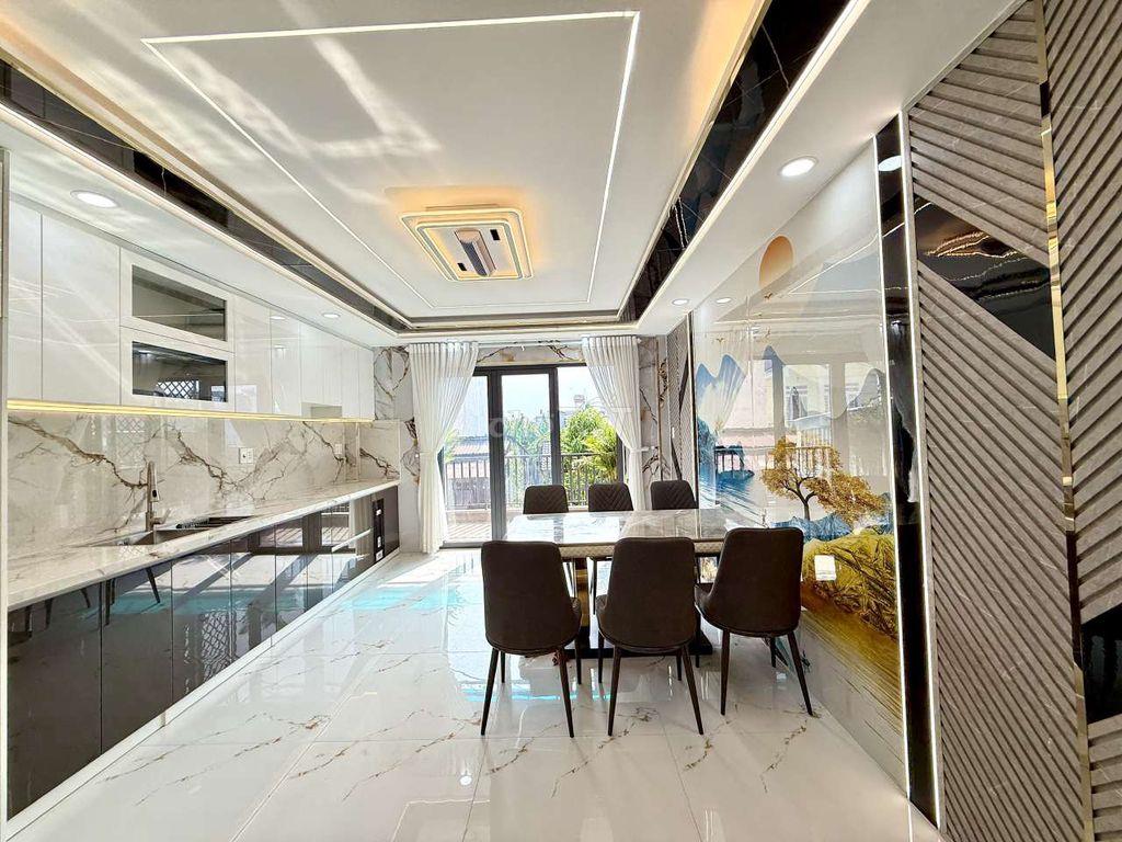 Nhỉnh 6 tỷ Siêu Phẩm 4m x 18m. 4 Tầng 1/ Hẻm nhựa 8m Thạnh Xuân 25