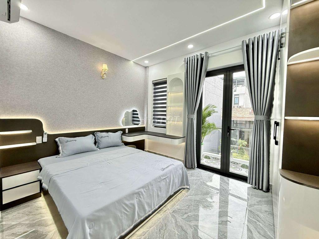 Cặp Siêu Phẩm 4 tầng Ô Thang Máy Mặt Tiền Nhánh Trung Mỹ Tây 13A
