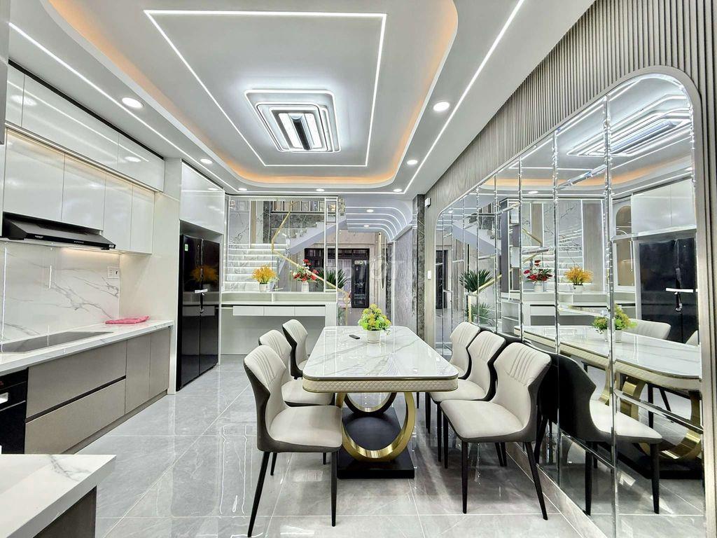 Cặp Siêu Phẩm 4 tầng Ô Thang Máy Mặt Tiền Nhánh Trung Mỹ Tây 13A