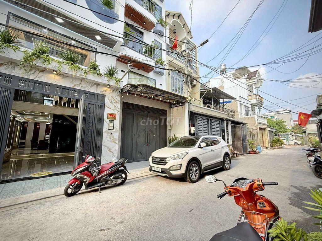 Nhà 5m x 15m. 4 Tầng Có Thang Máy Đường Lê Thị Riêng