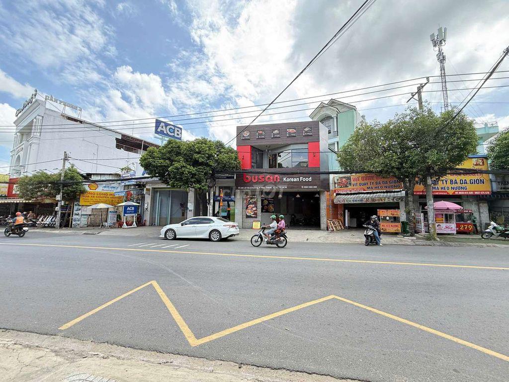 Nhà SHR 5m x 22m. Xây 1 Lầu 1 tum Mặt Tiền Lê Văn Khương. Sát ACB