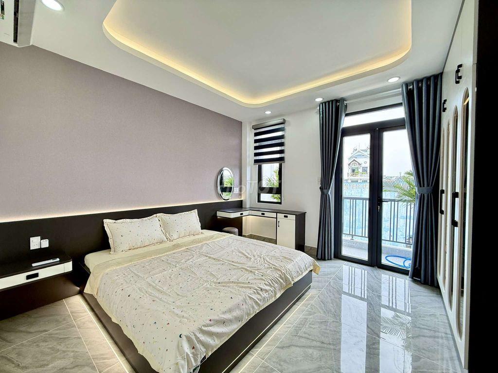 Siêu Phẩm 4 Tầng Có Thang Máy Hẻm rộng 14m Khu VIP Thới An 16