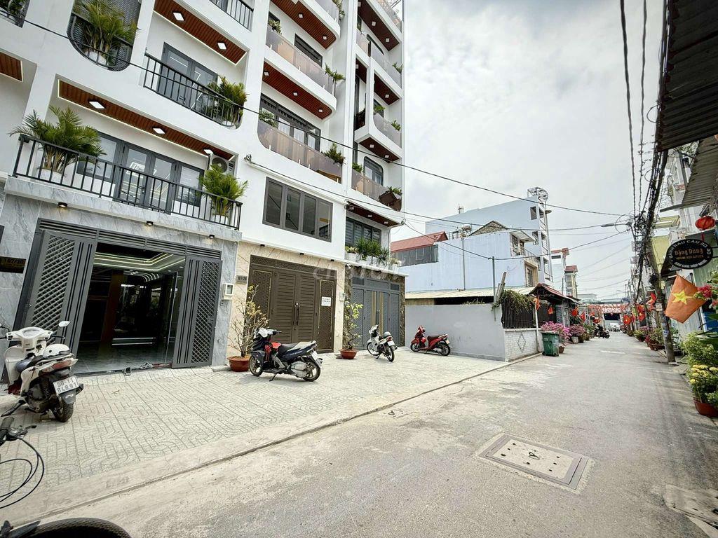 Siêu Phẩm 4m x 21m. 4 Tầng Có Thang Máy Hẻm nhựa 8m Thông Lê Thị Riêng
