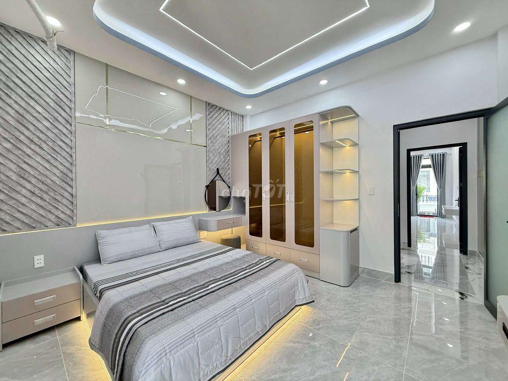 Nhà Phố 4m x 16m. Xây 3 Tầng 1/ Ngắn Hẻm 6m Chung Thị Minh ( HT31)