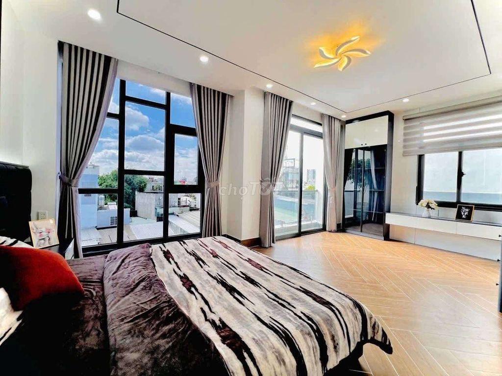Villa mini Ngang 6m 4 Tầng Căn Góc Có Thang Máy Lê Văn Khương