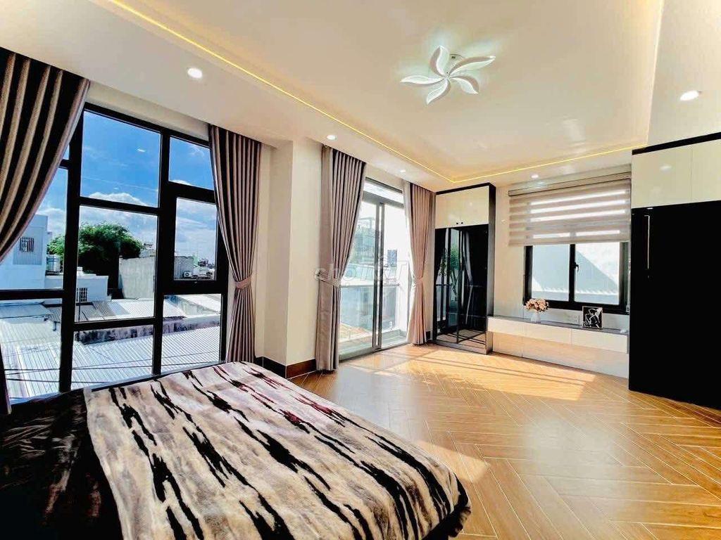 Villa mini Ngang 6m 4 Tầng Căn Góc Có Thang Máy Lê Văn Khương