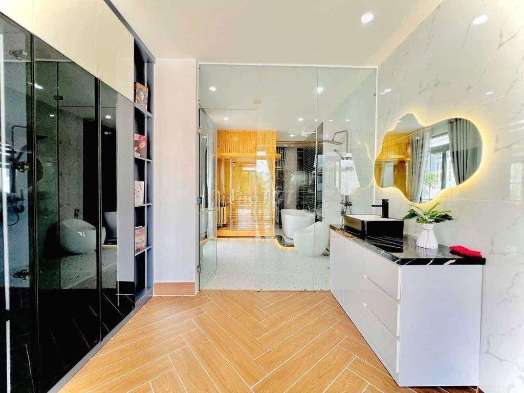 Villa mini Ngang 6m 4 Tầng Căn Góc Có Thang Máy Lê Văn Khương