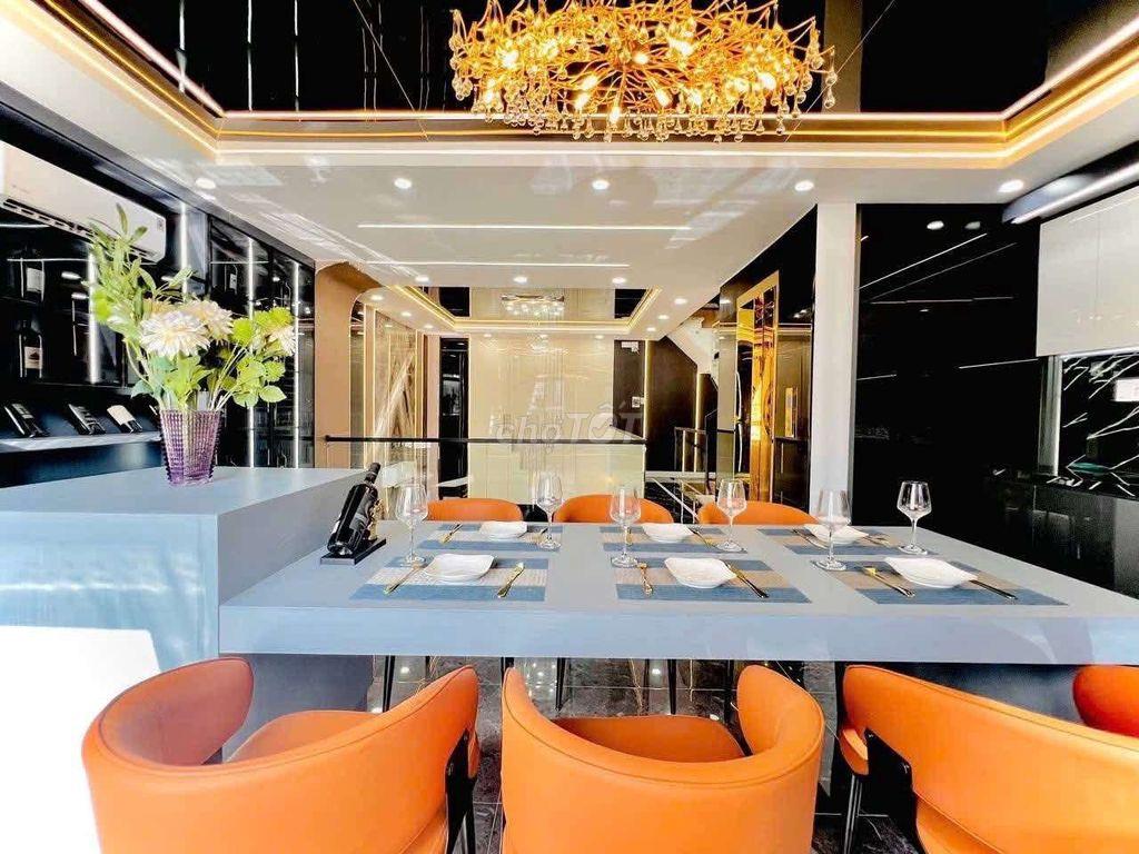 Villa mini Ngang 6m 4 Tầng Căn Góc Có Thang Máy Lê Văn Khương