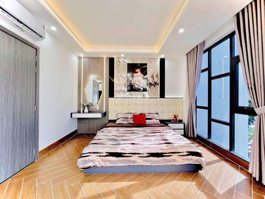 Villa mini Ngang 6m 4 Tầng Căn Góc Có Thang Máy Lê Văn Khương