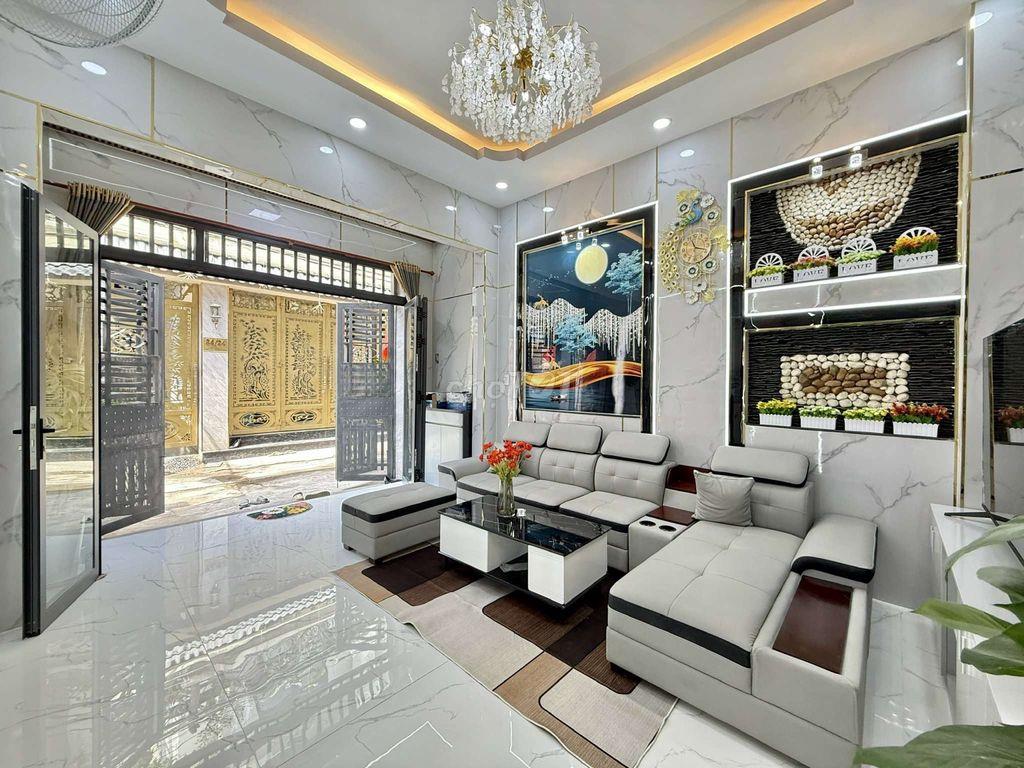 Nhỉnh 4 tỷ Nhà đẹp Full Nội Thất 1/ Hẻm xe hơi Tân Thới Hiệp 09
