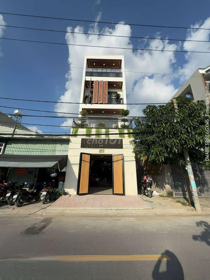 Siêu Phẩm 5m x 22m. 3 Tầng Ô Thang Máy Mặt Tiền Nhánh Thạnh Xuân 25