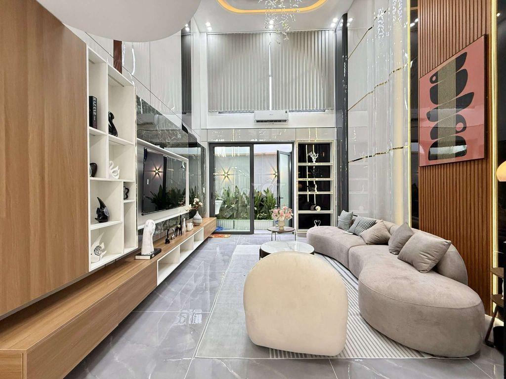 Nhỉnh 6 tỷ xíu siêu phẩm đẹp mê 4 Tầng Hẻm nhựa 6m Thông Thạnh Xuân 24
