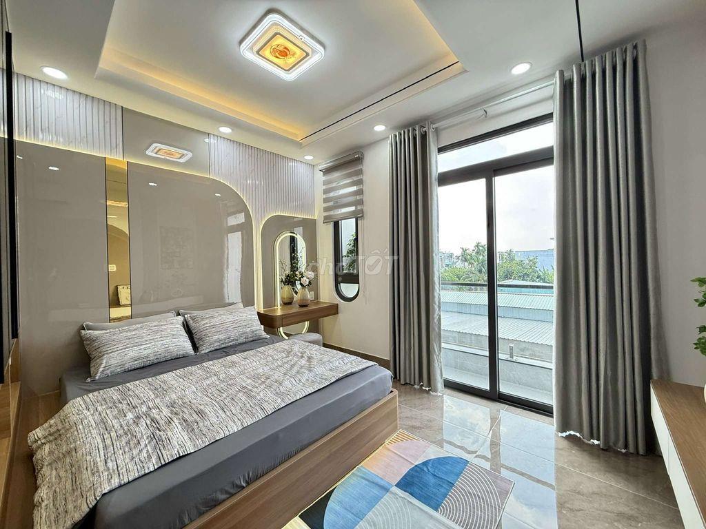 Nhỉnh 6 tỷ xíu siêu phẩm đẹp mê 4 Tầng Hẻm nhựa 6m Thông Thạnh Xuân 24