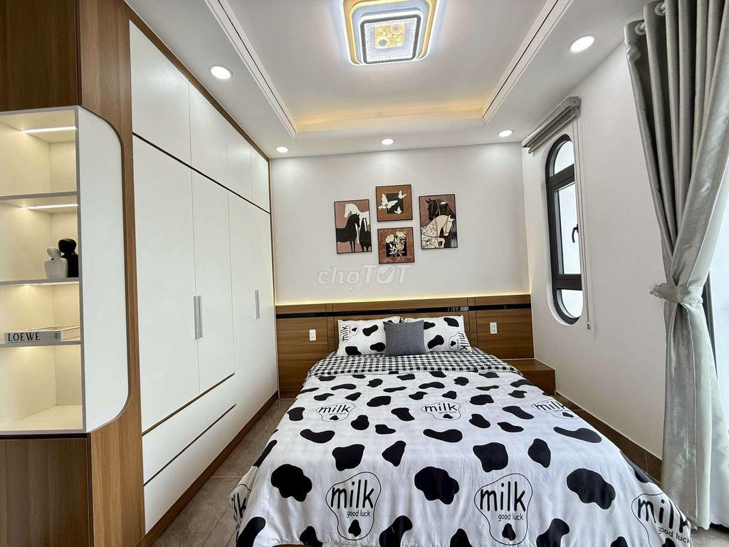 Nhỉnh 6 tỷ xíu siêu phẩm đẹp mê 4 Tầng Hẻm nhựa 6m Thông Thạnh Xuân 24