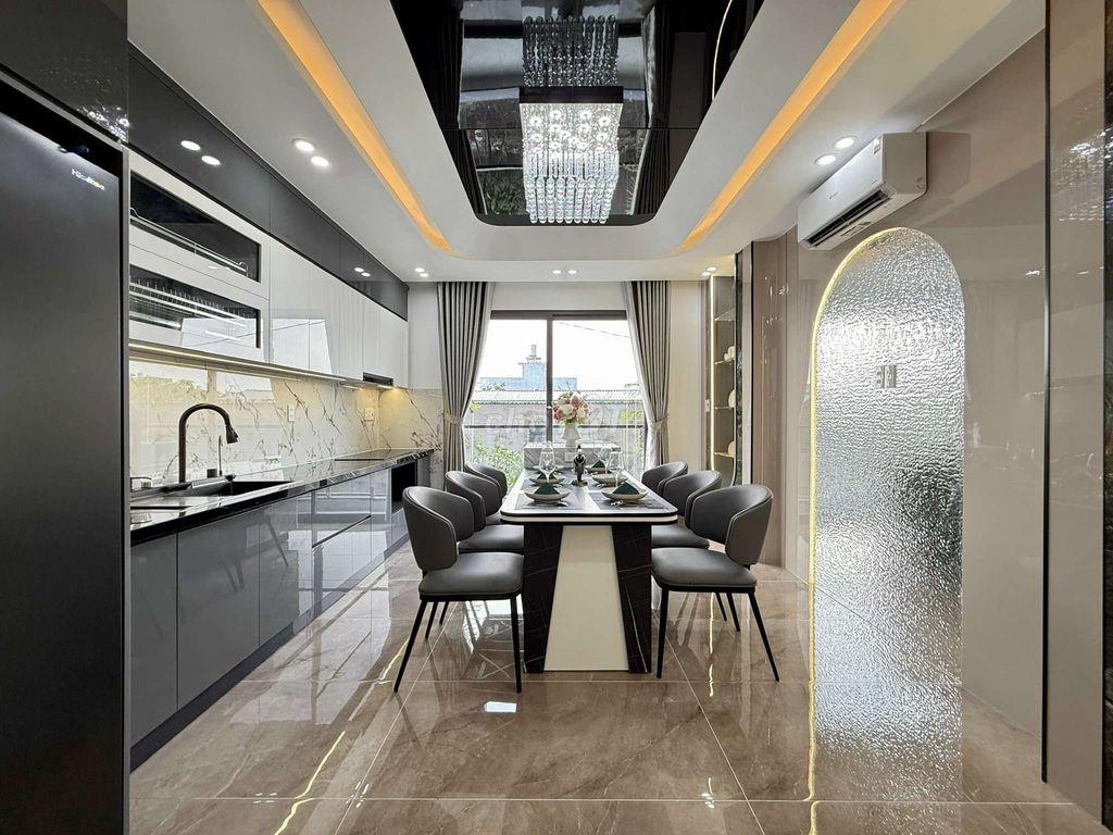 Nhỉnh 6 tỷ xíu siêu phẩm đẹp mê 4 Tầng Hẻm nhựa 6m Thông Thạnh Xuân 24