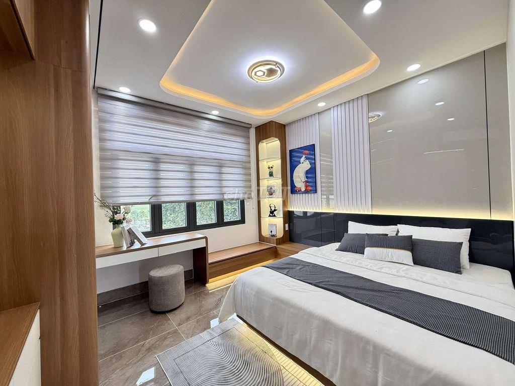 Nhỉnh 6 tỷ xíu siêu phẩm đẹp mê 4 Tầng Hẻm nhựa 6m Thông Thạnh Xuân 24