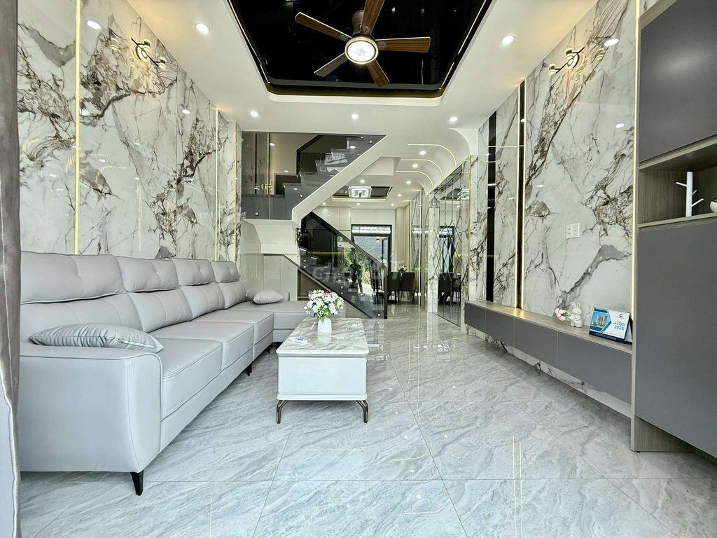Nhỉnh 6 tỷ Nhà Phố 4m x 25m. view Sông Vàm Thuật Đ. Hà Huy Giáp