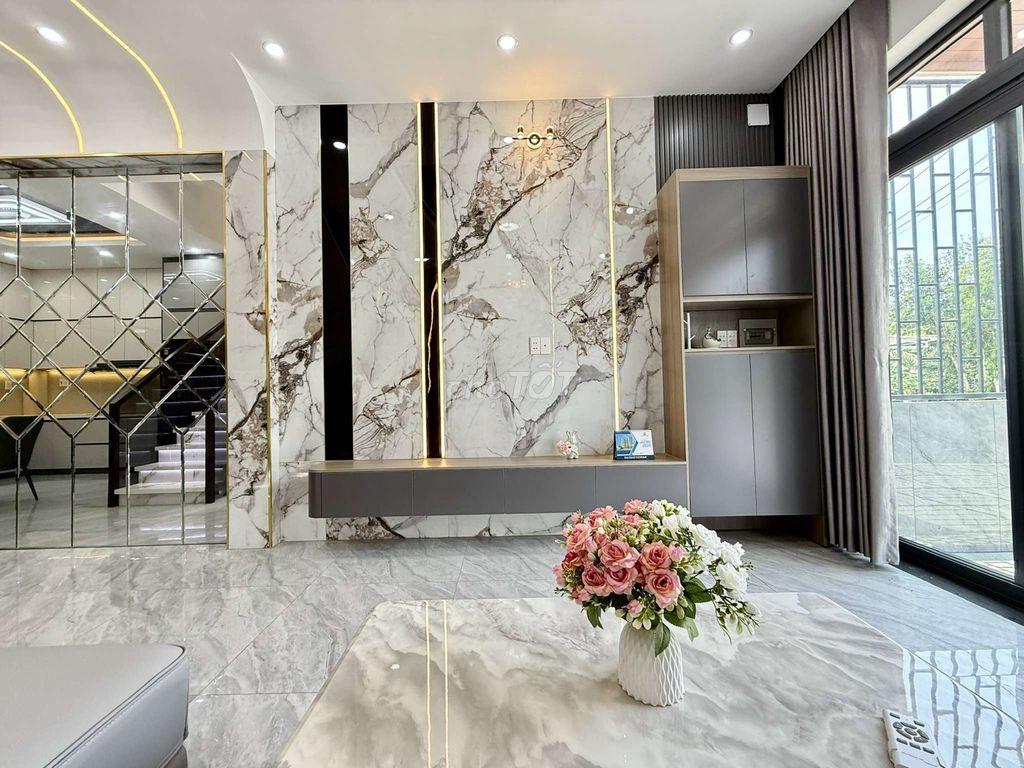 Nhỉnh 6 tỷ Nhà Phố 4m x 25m. view Sông Vàm Thuật Đ. Hà Huy Giáp