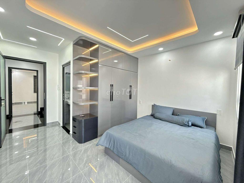 Nhỉnh 7 tỷ Nhà Phố 4m x 15m. 4 Tầng Hẻm 6m Thông Lê Thị Riêng