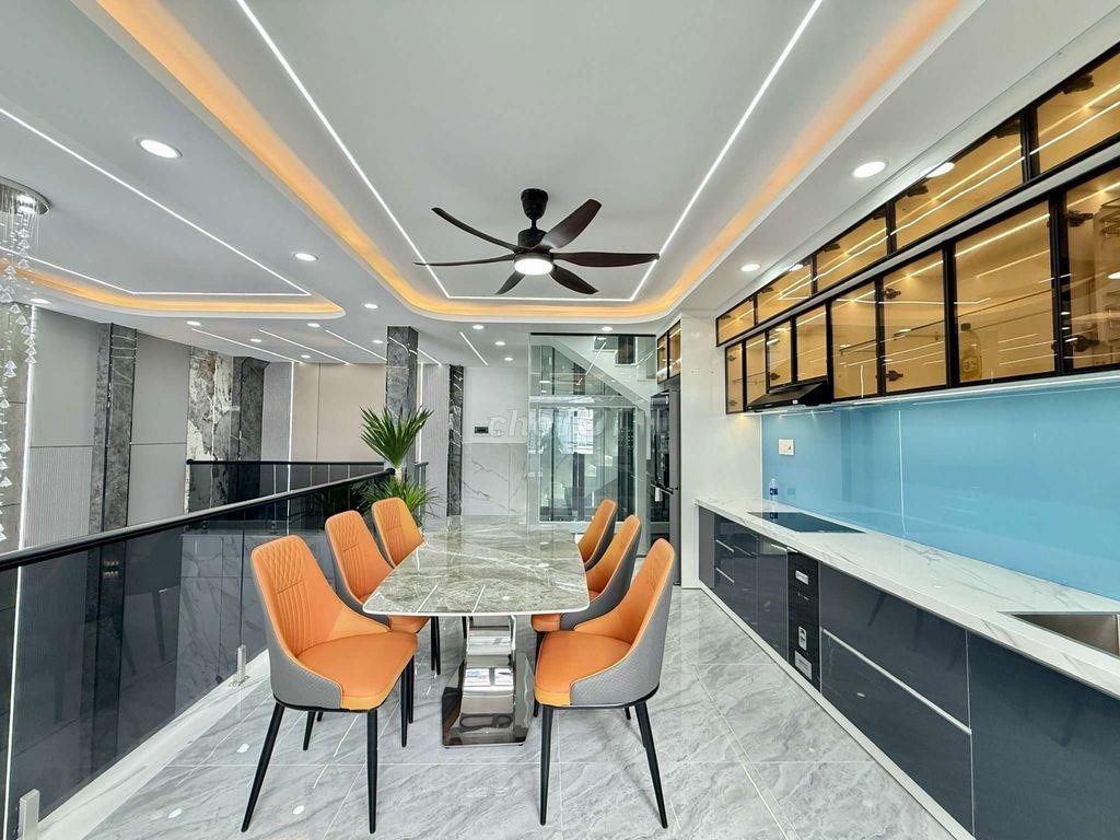 Siêu Phẩm Ngang 7M 4 Tầng Có Thang Máy 1/ Hẻm 8m Thông Thạnh Lộc 37.