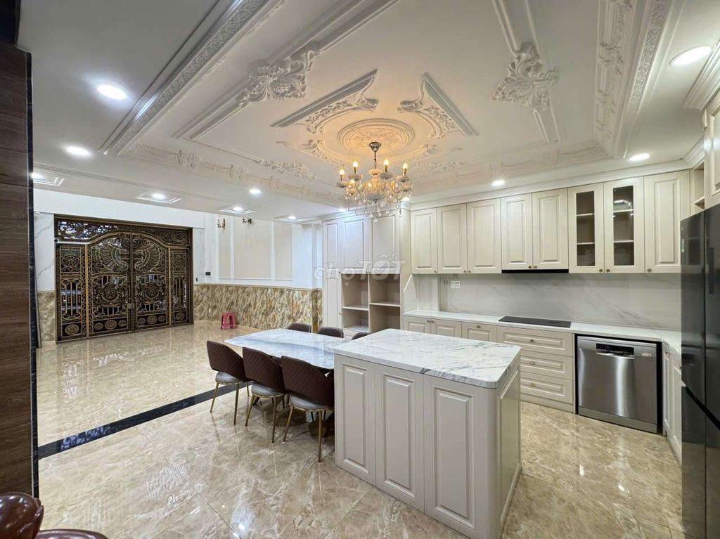 Biệt Thự mini xây 5 Tầng Thang Máy Hẻm 13m thông Khu VIP Trần Thị Năm