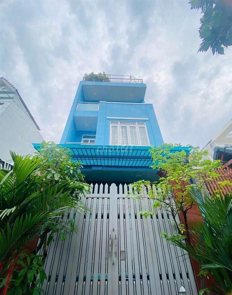 Nhà phố 3 tầng 5m x 20m. Mặt tiền Đường Nhựa Thới An 19A