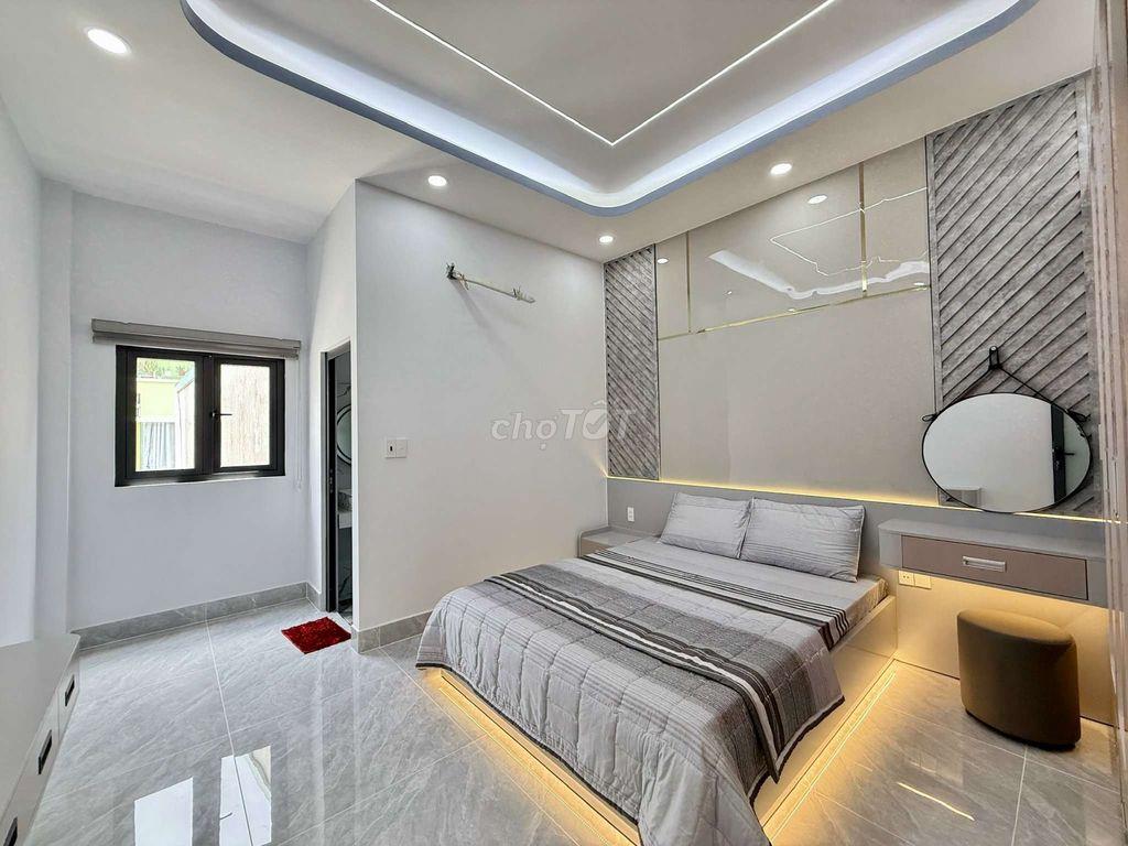 Nhà Phố 4m x 16m. Xây 3 Tầng Full Nội Thất 1/ Chung Thị Minh ( HT31)