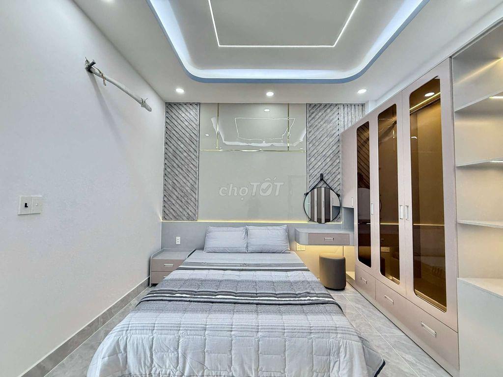 Nhà Phố 4m x 16m. Xây 3 Tầng Full Nội Thất 1/ Chung Thị Minh ( HT31)