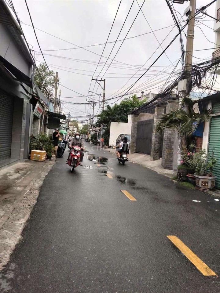 Nhà SHR 200m2 Ngang 12m Mặt Tiền Đông Hưng Thuận 05. Có GPXD Hầm 7 Lầu