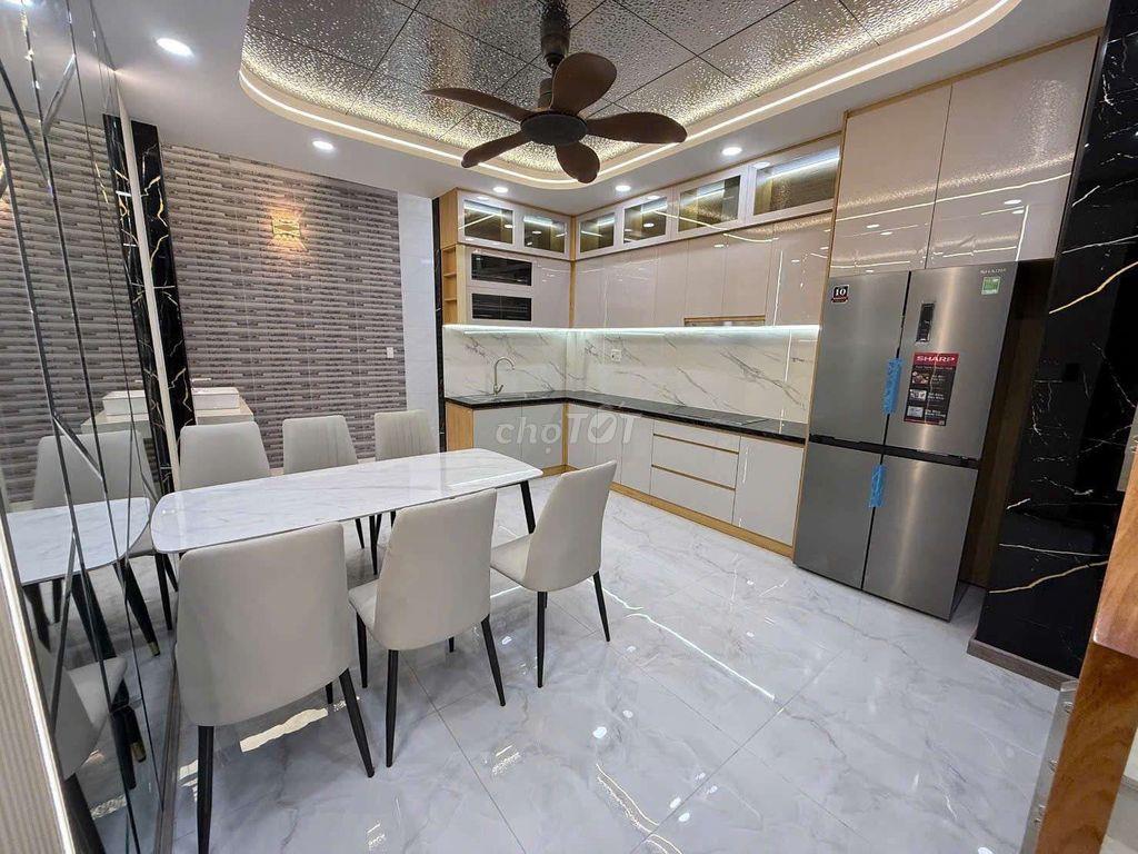 Nhà Phố 4m x 17m. Xây 3 Tầng 1/ Ngắn Đường Dương Thit Mười