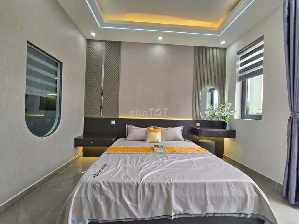 Xã lỗ Siêu Phẩm 4m x 15m. 4 Tầng 1/ Hẻm nhựa 8m thông Thạng Xuân 25