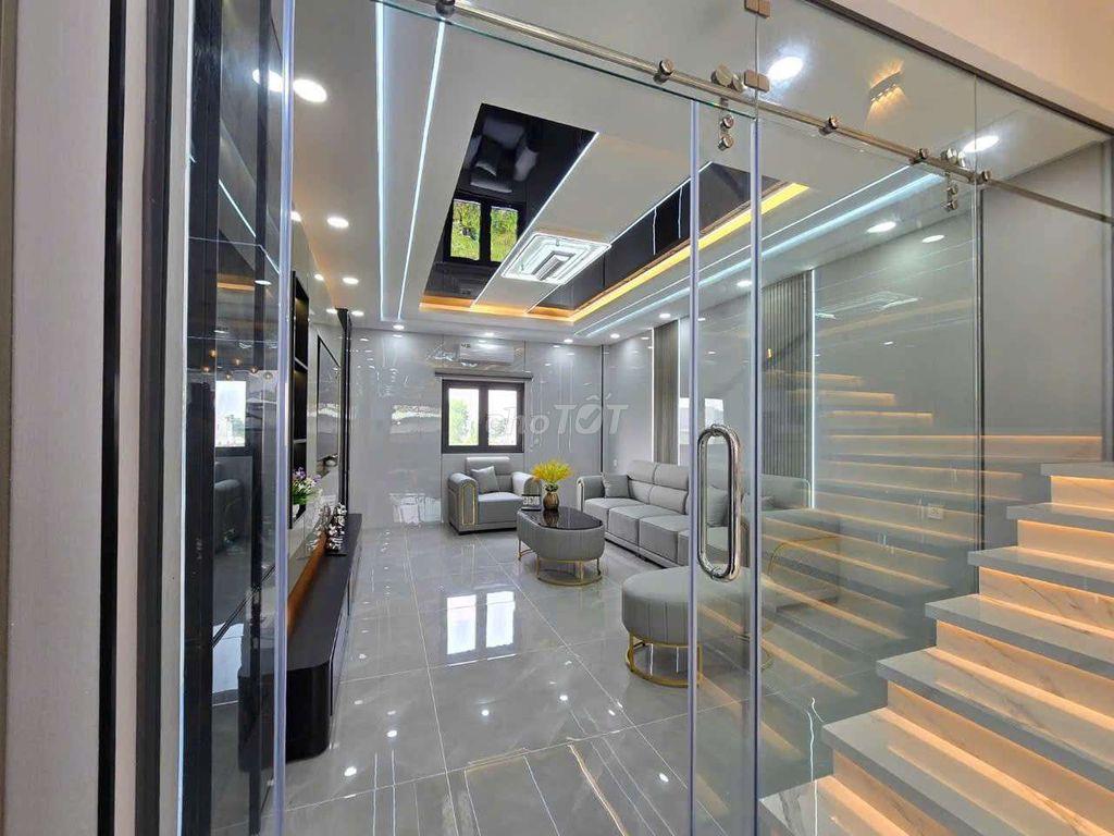 Xã lỗ Siêu Phẩm 4m x 15m. 4 Tầng 1/ Hẻm nhựa 8m thông Thạng Xuân 25