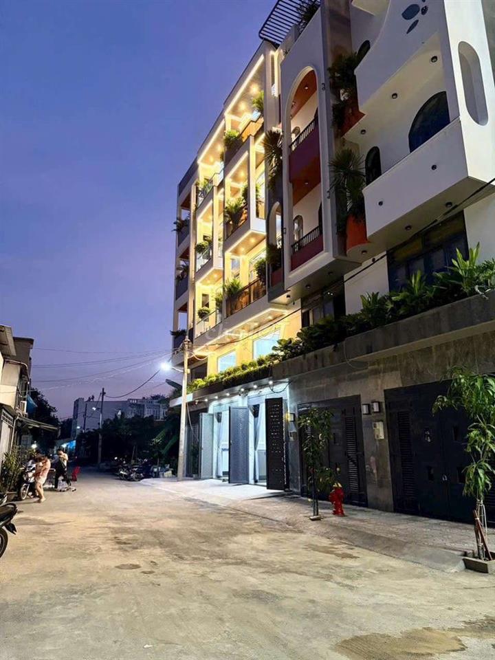Xã lỗ Siêu Phẩm 4m x 15m. 4 Tầng 1/ Hẻm nhựa 8m thông Thạng Xuân 25
